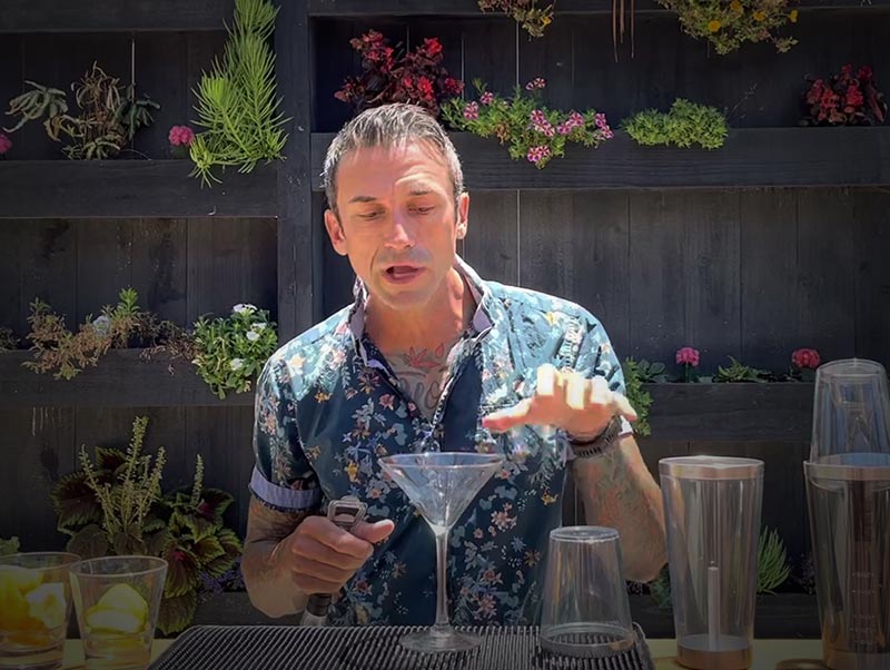 How to make a Cosmopolitan Martini with Tinplay